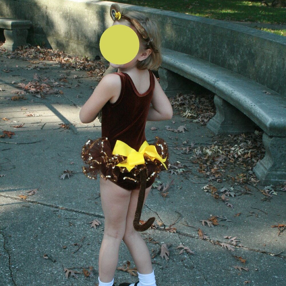 Curtain Call CSM Monkey Tutu Dance Costume (Child Small)